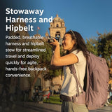 Osprey Fairview 40L Women's Travel Backpack - Carry On Bag with Laptop Sleeve and Toiletry Pocket, Graphite Purple | Osprey Backpacks
