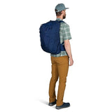 Osprey Farpoint 40L Men's Travel Backpack - Carry On Bag with Laptop Sleeve and Toiletry Pocket, Antique Blue | Osprey Backpacks