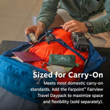 Osprey Farpoint 40L Men's Travel Backpack - Carry On Bag with Laptop Sleeve and Toiletry Pocket, Black | Osprey Backpacks