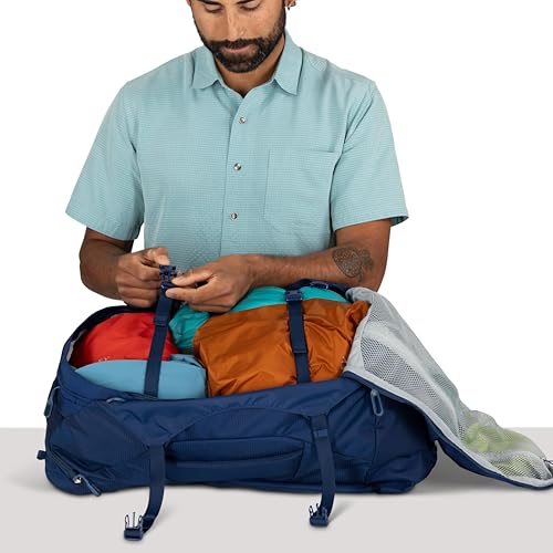 Osprey Farpoint 40L Men's Travel Backpack - Carry On Bag with Laptop Sleeve and Toiletry Pocket, Black | Osprey Backpacks