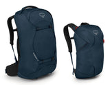 Osprey Farpoint 70L Men's Travel Backpack, Muted Space Blue