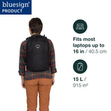 Osprey Farpoint Fairview Travel Daypack for Men and Women - Carry On Personal Item Backpack with Laptop Sleeve, Antique Blue