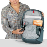 Osprey Farpoint Fairview Travel Daypack for Men and Women - Carry On Personal Item Backpack with Laptop Sleeve, Graphite Purple | Osprey Backpacks