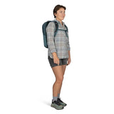 Osprey Farpoint Fairview Travel Daypack for Men and Women - Carry On Personal Item Backpack with Laptop Sleeve, Graphite Purple | Osprey Backpacks