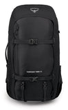 Osprey Farpoint Trek 55L Men's Travel Backpack, Black