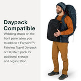 Osprey Farpoint Trek 55L Men's Travel Backpack, Muted Space Blue | Osprey Backpacks