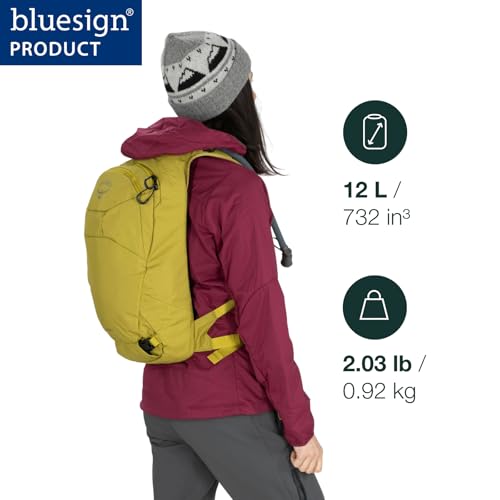 Osprey Glade 12L Ski and Snowboard Backpack with Hydraulics Water Reservoir, Babylonica Yellow | Osprey Backpacks