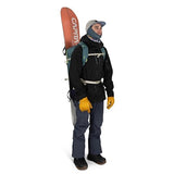 Osprey Glade 20L Ski and Snowboard Backpack with Hydraulics 2.5L Water Reservoir - Winter Avalanche Safety Gear Pack with Insulated Harness, A-Frame Ski and Snowboard Carry, Black | Osprey Backpacks