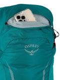 Osprey Hikelite 18L Lightweight Hiking Backpack - Durable Travel Daypack with Rain Cover for Men and Women, Atlas Blue