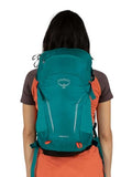 Osprey Hikelite 18L Lightweight Hiking Backpack - Durable Travel Daypack with Rain Cover for Men and Women, Atlas Blue