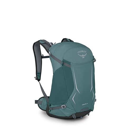 Osprey Hikelite 26L Durable Hiking Backpack - Travel Daypack with Rain Cover for Men and Women, Cascade Blue | Osprey Backpacks