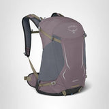 Osprey Hikelite 26L Durable Hiking Backpack - Travel Daypack with Rain Cover for Men and Women, Graphite Purple | Osprey Backpacks