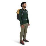 Osprey Hikelite 26L Durable Hiking Backpack - Travel Daypack with Rain Cover for Men and Women, Tungsten Yellow