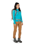 Osprey Hikelite 26L Unisex Hiking Backpack, Koi Orange/Blue Venture, One Size