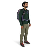 Osprey Hikelite 28L Durable Hiking Backpack - Travel Daypack with Rain Cover for Men and Women, Raven Black | Osprey Backpacks