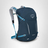 Osprey Hikelite 28L Lightweight Hiking Backpack - Durable Travel Daypack with Rain Cover for Men and Women, Atlas Blue, M/L | Osprey Backpacks