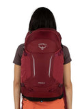 Osprey Hikelite 28L Lightweight Hiking Backpack - Durable Travel Daypack with Rain Cover for Men and Women, Atlas Blue, M/L | Osprey Backpacks
