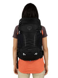 Osprey Hikelite 28L Lightweight Hiking Backpack - Durable Travel Daypack with Rain Cover for Men and Women, Black, M/L