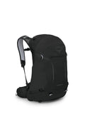 Osprey Hikelite 28L Lightweight Hiking Backpack - Durable Travel Daypack with Rain Cover for Men and Women, Black, M/L