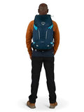 Osprey Hikelite 32L Lightweight Hiking Backpack - Durable Travel Daypack with Rain Cover for Men and Women, Black, S/M