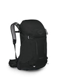 Osprey Hikelite 32L Lightweight Hiking Backpack - Durable Travel Daypack with Rain Cover for Men and Women, Black, S/M