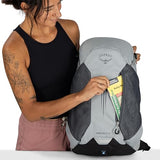 Osprey Hikelite LT 22L Hiking Backpack - Lightweight Travel Daypack with Rain Cover for Men and Women, Black | Osprey Backpacks