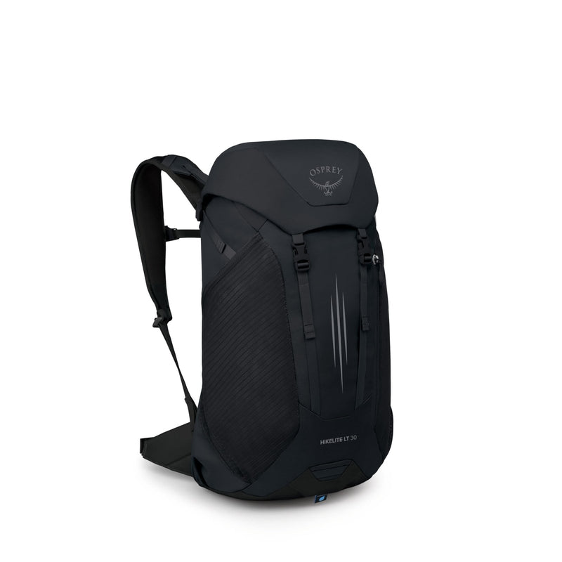 Osprey Hikelite LT 30L Hiking Backpack - Lightweight Travel Daypack with Rain Cover for Men and Women, Black