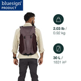 Osprey Hikelite LT 30L Hiking Backpack - Lightweight Travel Daypack with Rain Cover for Men and Women, Black