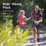 Osprey Jet 18L Kid's Hiking Backpack, Euphoria Purple