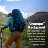 Osprey Kestrel 38L Men's Backpacking Backpack, Bonsai Green, L/XL | Osprey Backpacks