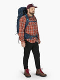 Osprey Kestrel 38L Men's Backpacking Backpack, Bonsai Green, L/XL | Osprey Backpacks
