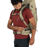 Osprey Kestrel 48L Men's Backpacking Backpack - Hiking & Camping Bag with Waterproof Raincover, Moss Green, Large/X-Large | Osprey Backpacks