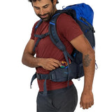 Osprey Kestrel LT 28L Men's Backpacking Backpack - Lightweight Hiking & Travel Bag with Waterproof Raincover, Moss Green | Osprey Backpacks