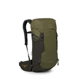 Osprey Kestrel LT 28L Men's Backpacking Backpack - Lightweight Hiking & Travel Bag with Waterproof Raincover, Moss Green