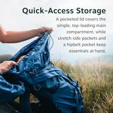 Osprey Kestrel LT 28L Men's Backpacking Backpack - Lightweight Hiking & Travel Bag with Waterproof Raincover, Moss Green | Osprey Backpacks