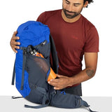 Osprey Kestrel LT 28L Men's Backpacking Backpack - Lightweight Hiking & Travel Bag with Waterproof Raincover, Moss Green | Osprey Backpacks