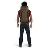 Osprey Kestrel LT 35L Men's Backpacking Backpack - Lightweight Hiking & Camping Bag with Waterproof Raincover, Moss Green | Osprey Backpacks