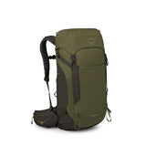 Osprey Kestrel LT 35L Men's Backpacking Backpack - Lightweight Hiking & Camping Bag with Waterproof Raincover, Moss Green