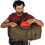 Osprey Kestrel LT 35L Men's Backpacking Backpack - Lightweight Hiking & Camping Bag with Waterproof Raincover, Moss Green | Osprey Backpacks