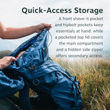 Osprey Kestrel LT 35L Men's Backpacking Backpack - Lightweight Hiking & Camping Bag with Waterproof Raincover, Moss Green | Osprey Backpacks