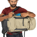 Osprey Kestrel LT 45L Men's Backpacking Backpack - Lightweight Hiking & Camping Bag with Waterproof Raincover, Black | Osprey Backpacks