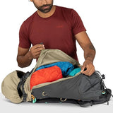 Osprey Kestrel LT 45L Men's Backpacking Backpack - Lightweight Hiking & Camping Bag with Waterproof Raincover, Moss Green | Osprey Backpacks