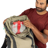 Osprey Kestrel LT 45L Men's Backpacking Backpack - Lightweight Hiking & Camping Bag with Waterproof Raincover, Moss Green | Osprey Backpacks
