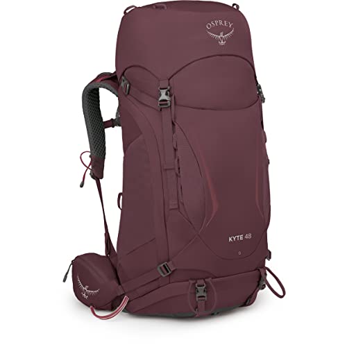 Osprey Kyte 48L Women's Backpacking Backpack with Hipbelt, Elderberry Purple, WXS/S | Osprey Backpacks