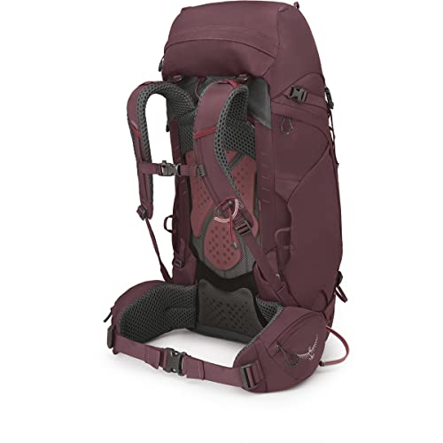 Osprey Kyte 48L Women's Backpacking Backpack with Hipbelt, Elderberry Purple, WXS/S | Osprey Backpacks