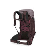 Osprey Kyte LT 28L Women's Backpacking Backpack - Lightweight Hiking & Travel Bag with Waterproof Raincover, Graphite Purple | Osprey Backpacks