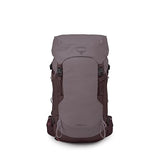 Osprey Kyte LT 28L Women's Backpacking Backpack - Lightweight Hiking & Travel Bag with Waterproof Raincover, Graphite Purple | Osprey Backpacks