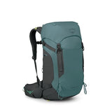 Osprey Kyte LT 35L Women's Backpacking Backpack - Lightweight Hiking & Travel Bag with Waterproof Raincover, Cascade Blue | Osprey Backpacks