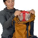 Osprey Kyte LT 35L Women's Backpacking Backpack - Lightweight Hiking & Travel Bag with Waterproof Raincover, Cascade Blue | Osprey Backpacks