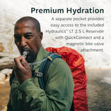 Osprey Manta 24L Men's Hiking Backpack with Hydraulics Reservoir - Hydration Pack with Water Bladder, Dark Charcoal | Osprey Backpacks